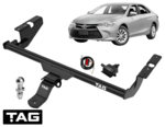 TAG STD DUTY TOW BAR & WIRING KIT TO SUIT TOYOTA CAMRY ACV40R AHV40R 2AZ-FE 2AZ-FXE 2.4L I4 12/11 ON