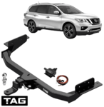 TAG HEAVY DUTY TOW BAR & UNIVERSAL WIRING KIT TO SUIT NISSAN PATHFINDER R52 QR25DER S/C 2.5L I4