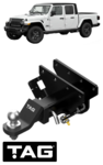 TAG HEAVY DUTY TOW BAR WITH REAR STEP TO SUIT JEEP GLADIATOR JT ERB ERC 3.6L V6