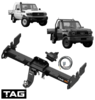 TAG EXTREME RECOVERY (XR) TOW BAR & WIRING KIT FOR TOYOTA LANDCRUISER VDJ79R VDJL79R 1VD-FTV 4.5L V8