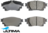 ULTIMA REAR BRAKE PADS FOR TOYOTA COROLLA MZEA12R ZWE211R M20A-FKS 2ZR-FXE 1.8L 2.0L I4 EXCEPT WAGON