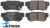 ULTIMA REAR BRAKE PAD SET TO SUIT KIA MAGENTIS MG GE G4KC G4KE D4EA TURBO DIESEL 2.0L 2.4L I4