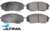 ULTIMA FRONT BRAKE PAD SET TO SUIT HYUNDAI SANTA FE TM G6DU 3.5L V6 CHASSIS S381M