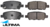 ULTIMA REAR BRAKE PAD SET TO SUIT NISSAN MR20DE QR20DE SR20VET M9R QR25DE YD22DDTI 2.0L 2.2L 2.5L I4
