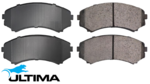 ULTIMA FRONT BRAKE PAD SET TO SUIT MITSUBISHI GRANDIS BA 4G69 2.4L I4