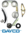 DAYCO TIMING CHAIN KIT TO SUIT FORD P4AT CVR5 TURBO DIESEL 2.2L I4