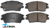 ULTIMA FRONT BRAKE PAD SET TO SUIT KIA SPORTAGE QL G4NA G4KJ D4HA TURBO DIESEL 2.0L 2.4L I4