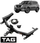TAG EXTREME RECOVERY (XR) TOW BAR & WIRING KIT TO SUIT NISSAN PATROL Y62 VK56VD 5.6L V8