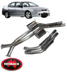 REDBACK DUAL 3" CATBACK EXHAUST SYSTEM TO SUIT HSV GTO V2 LS1 5.7L V8