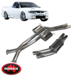 REDBACK DUAL 3" CATBACK EXHAUST SYSTEM TO SUIT HOLDEN COMMODORE VT 304 5.0L V8 WAGON ONLY