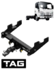 TAG HEAVY DUTY 3-PIECE TOW BAR TO SUIT ISUZU NLR200 NLR85 4JJ1-TCS TURBO DIESEL 3.0L I4 FROM 01/2013