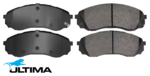 ULTIMA FRONT BRAKE PAD SET TO SUIT HYUNDAI G4KG D4CB TURBO DIESEL 2.4L 2.5L I4