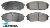 ULTIMA FRONT BRAKE PAD SET TO SUIT KIA SORENTO UM G4KE D4HB TURBO DIESEL 2.2L 2.4L I4