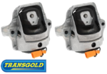 PAIR OF STANDARD FRONT ENGINE MOUNTS TO SUIT AUDI CDNC CABB CDHB CDNB CJEB CNCD CNCE 1.8L 2.0L I4