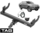 TAG HD 1-PIECE TOW BAR & WIRING KIT FOR TOYOTA HILUX KUN25R 2KD-FTV 2.5L I4 CAB & STYLESIDE TO 07/08
