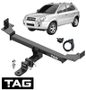 TAG HEAVY DUTY TOW BAR & UNIVERSAL WIRING KIT TO SUIT HYUNDAI TUCSON JM G6BA 2.7L V6