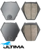 Go to product ULTIMA FRONT CERAMIC BRAKE PAD SET TO SUIT AUDI A4 B5 APT APU AJL TURBO 1.8L I4
