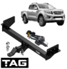 TAG HEAVY DUTY 1-PIECE DESIGN TOW BAR & WIRING KIT TO SUIT NISSAN NAVARA NP300 D23 QR25DE 2.5L I4