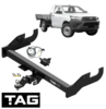 Go to product HD EXTENDED 3-PIECE TOW BAR & WIRING KIT FOR TOYOTA HILUX GGN15R 1GR-FE 4.0L V6 08/08 ON CAB CHASSIS