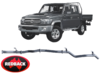 Go to product EXTREME DUTY EXHAUST SYSTEM W/ MUFFLER DELETE FOR TOYOTA LANDCRUISER VDJ79R 1VD-FTV 4.5L V8 11/16 ON