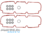 PLATINUM ROCKER COVER GASKET KIT TO SUIT HOLDEN COMMODORE VG VN-VY BUICK ECOTEC LN3 L27 L36 3.8L V6