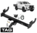 HD 3-PIECE DESIGN TOW BAR & WIRING KIT FOR TOYOTA HILUX GGN25R 1GRFE 4.0 V6 CAB & STYLESIDE TO 07/08