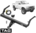 HD TOW BAR & WIRING KIT FOR TOYOTA HILUX LN108R KZN165R KDN165R 2L-T 1KZ-TE 2KD-FTV 2.4L 2.5L 3.0 I4