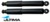2 X ULTIMA REAR HEAVY DUTY SHOCK ABSORBER TO SUIT HOLDEN CALAIS VL WAGON WITH SUPERLOW SUSPENSION