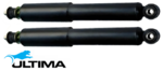 2 X ULTIMA REAR HEAVY DUTY SHOCK ABSORBER TO SUIT HOLDEN STATESMAN WB SEDAN WITH SUPERLOW SUSPENSION