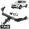 TAG HEAVY DUTY TOW BAR & WIRING KIT TO SUIT HYUNDAI SANTA FE DM G6DF 3.3L V6