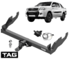 Go to product TAG HEAVY DUTY TOW BAR & WIRING KIT FOR TOYOTA 1KD-FTV 2KD-FTV 2TR-FE 2.5L 2.7L 3.0L I4 08/08 ON UTE