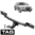 TAG STANDARD DUTY TOW BAR TO SUIT HOLDEN CRUZE JG JH Z20S1 Z20D1 TURBO DIESEL 2.0L I4 SEDAN ONLY