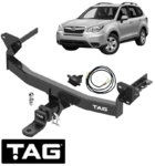 TAG HEAVY DUTY TOW BAR & WIRING KIT FOR SUBARU FORESTER SJ FB20E FB25 FA20E FA20 EE20 2.0L 2.5L F4