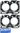 AJUSA MLS CYLINDER HEAD GASKET SET FOR SUBARU IMPREZA GD G3 G11 G12 G22 EJ255 2.5L F4 EXCEPT WAGON