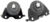 PAIR OF STANDARD FRONT ENGINE MOUNTS TO SUIT TOYOTA LANDCRUISER URJ202R 1UR-FE 4.6L V8 SUITS 228KW