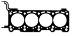 MLS CYLINDER HEAD GASKET TO SUIT VOLKSWAGEN TOUAREG 7P CKDA 4.1L V8 CYLINDERS 1-4 FROM 05/2013