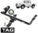 TAG STANDARD DUTY TOW BAR & WIRING KIT TO SUIT MAZDA B2600 BRAVO UN G6 JK26 2.6L I4