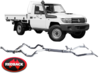 Go to product REDBACK EXTREME DUTY TWIN EXHAUST SYSTEM TO SUIT TOYOTA LANDCRUISER VDJ79R 1VD-FTV 4.5L V8 TO 10/16
