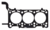 MLS CYLINDER HEAD GASKET TO SUIT AUDI A4 B8 CAMA CGKA CCWA TURBO DIESEL 2.7L 3.0L V6 CYLINDERS 4-6