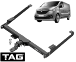 TAG HEAVY DUTY 3-PIECE DESIGN TOW BAR FOR RENAULT TRAFIC X82 M9R.710 R9M.408 R9M.450 1.6 2.0L I4 FWD
