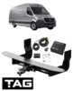 TAG HEAVY DUTY TOW BAR & WIRING KIT FOR MERCEDES BENZ SPRINTER 416CDI OM651.958 2.2 I4 CHASSIS B907
