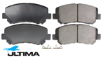 ULTIMA FRONT BRAKE PAD SET TO SUIT MAZDA CX-5 KF SH-VPTS SH-VPTR 2.2L I4 EXCEPT KF2P & KF5P CHASSIS