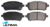 ULTIMA FRONT BRAKE PAD SET TO SUIT FORD FIESTA WS WZ HHJE SFJB TURBO DIESEL 1.0L 1.6L I4