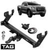 TAG HEAVY DUTY 3-PIECE DESIGN TOW BAR & WIRING KIT TO SUIT ISUZU D-MAX TFR TFS RZ4E-TC 1.9L I4