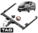 TAG HD 3-PIECE DESIGN TOW BAR & UNIVERSAL WIRING KIT TO SUIT MITSUBISHI EXPRESS SN M9RV.710 2.0L I4