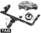 TAG STANDARD DUTY TOW BAR & WIRING KIT TO SUIT HOLDEN COMMODORE VE L76 L77 L98 6.0L V8 SEDAN ONLY
