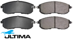 ULTIMA FRONT BRAKE PAD SET TO SUIT MAZDA DEMIO DE ZJ-VE 1.3L I4 CHASSIS DE3FS
