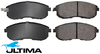 ULTIMA FRONT BRAKE PAD SET TO SUIT NISSAN TEANA J31 QR25DE 2.5L I4