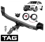 TAG HEAVY DUTY TOW BAR & UNIVERSAL WIRING KIT TO SUIT AUDI Q7 4L 4LB BHK CJWB CNAA CTWA 3.0L 3.6L V6