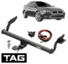 TAG STANDARD DUTY TOW BAR & UNIVERSAL WIRING KIT FOR MITSUBISHI LANCER CG CH CT 4B11 2.0 I4 11/11 ON